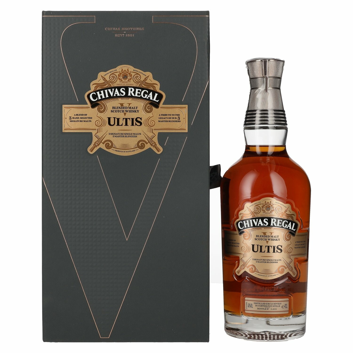 Chivas Regal ULTIS Blended Malt Scotch Whisky 40% Vol. 0,7l in Giftbox