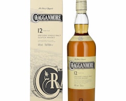 Cragganmore 12 Years Old Speyside Single Malt Whisky 40% Vol. 0,7l in Giftbox