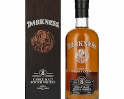 Darkness! 8 Years Old Single Malt Scotch Whisky SHERRY CASKS 47,8% Vol. 0,7l in Giftbox