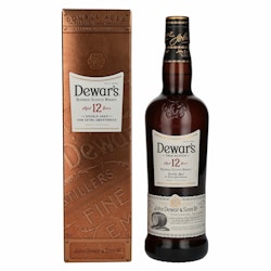 Dewar's 12 Years Old Blended Scotch Whisky Double Aged 40% Vol. 0,7l in Giftbox