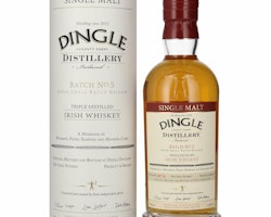 Dingle Single Malt Irish Whiskey Batch No. 5 46,5% Vol. 0,7l in Giftbox