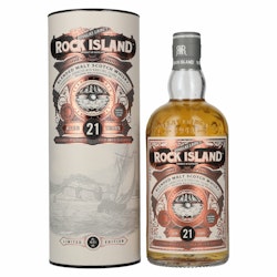 Douglas Laing ROCK ISLAND 21 Years Old Blended Malt 46,8% Vol. 0,7l in Giftbox