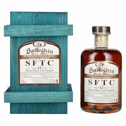 Edradour Ballechin SFTC 12 Years Old Oloroso Sherry Cask Matured 2009 58,4% Vol. 0,5l in Holzkiste