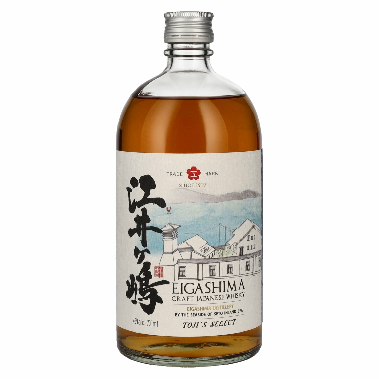 Eigashima Toji's Select Craft Japanese Whisky 43% Vol. 0,7l