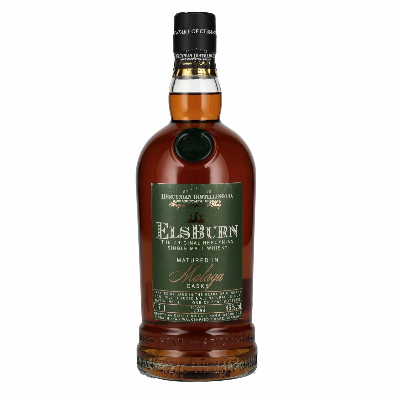Elsburn MALAGA Casks Single Malt Whisky 46% Vol. 0,7l