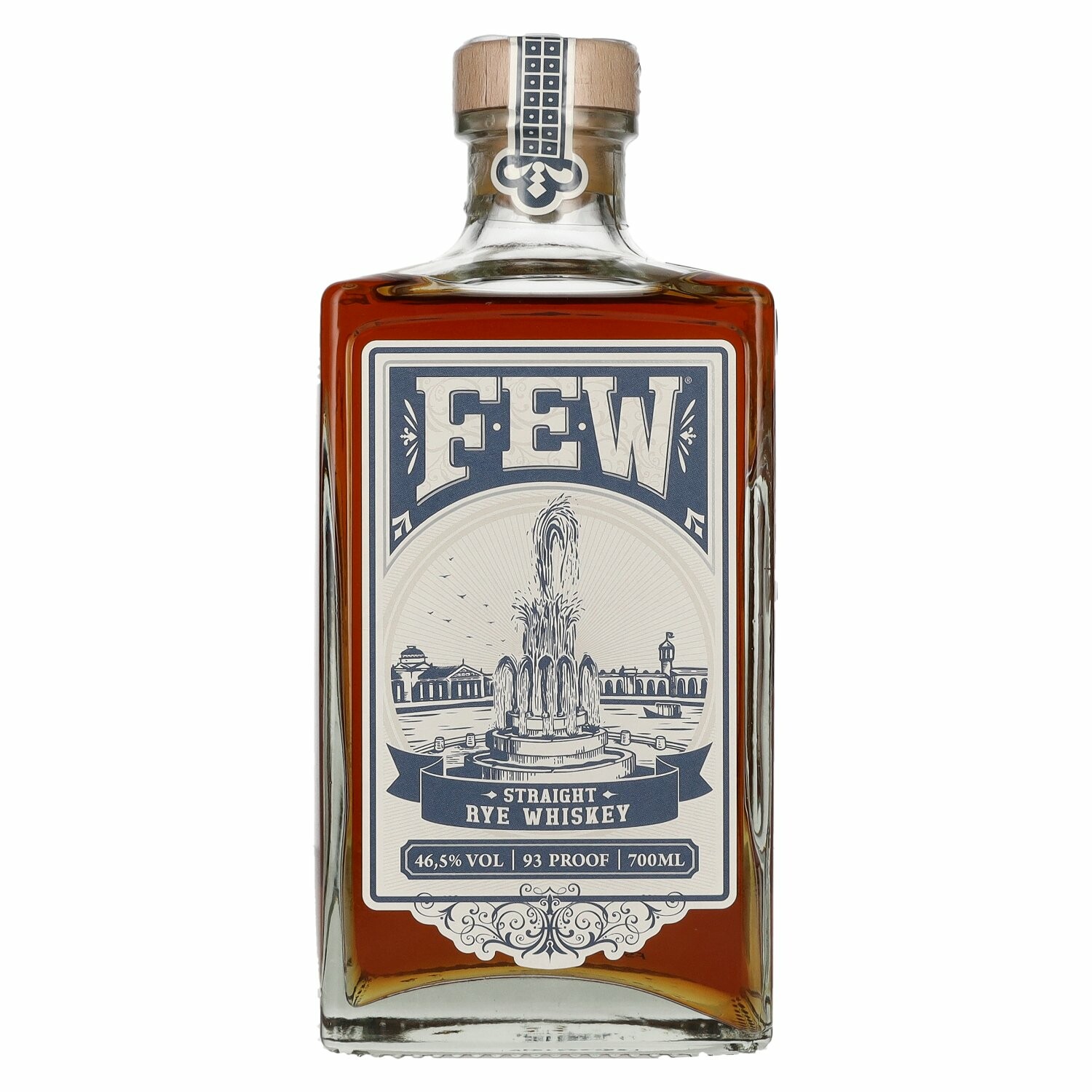 FEW Straight Rye Whiskey 46,5% Vol. 0,7l