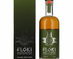 Flóki Icelandic Single Malt Whisky BIRCH FINISH 47% Vol. 0,7l in Giftbox