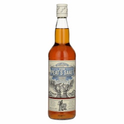 For Peat's Sake Smoky & Peaty Blended Scotch Whisky 40% Vol. 0,7l