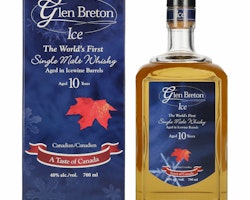 Glen Breton Ice 10 Years Old Aged in Icewine Barrels 40% Vol. 0,7l in Giftbox