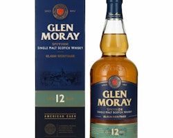 Glen Moray 12 Years Old Elgin Heritage 40% Vol. 0,7l in Giftbox