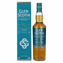 Glen Scotia 10 Years Old Classic Campbeltown Malt 40% Vol. 0,7l in Giftbox