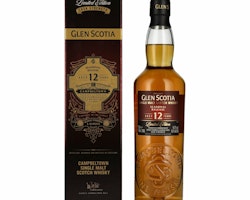 Glen Scotia 12 Years Old SEASONAL Release Single Malt Scotch Whisky 54,7% Vol. 0,7l in Giftbox