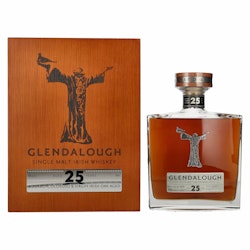 Glendalough 25 Years Old Single Malt Irish Whiskey IRISH OAK FINISH 46% Vol. 0,7l in Holzkiste