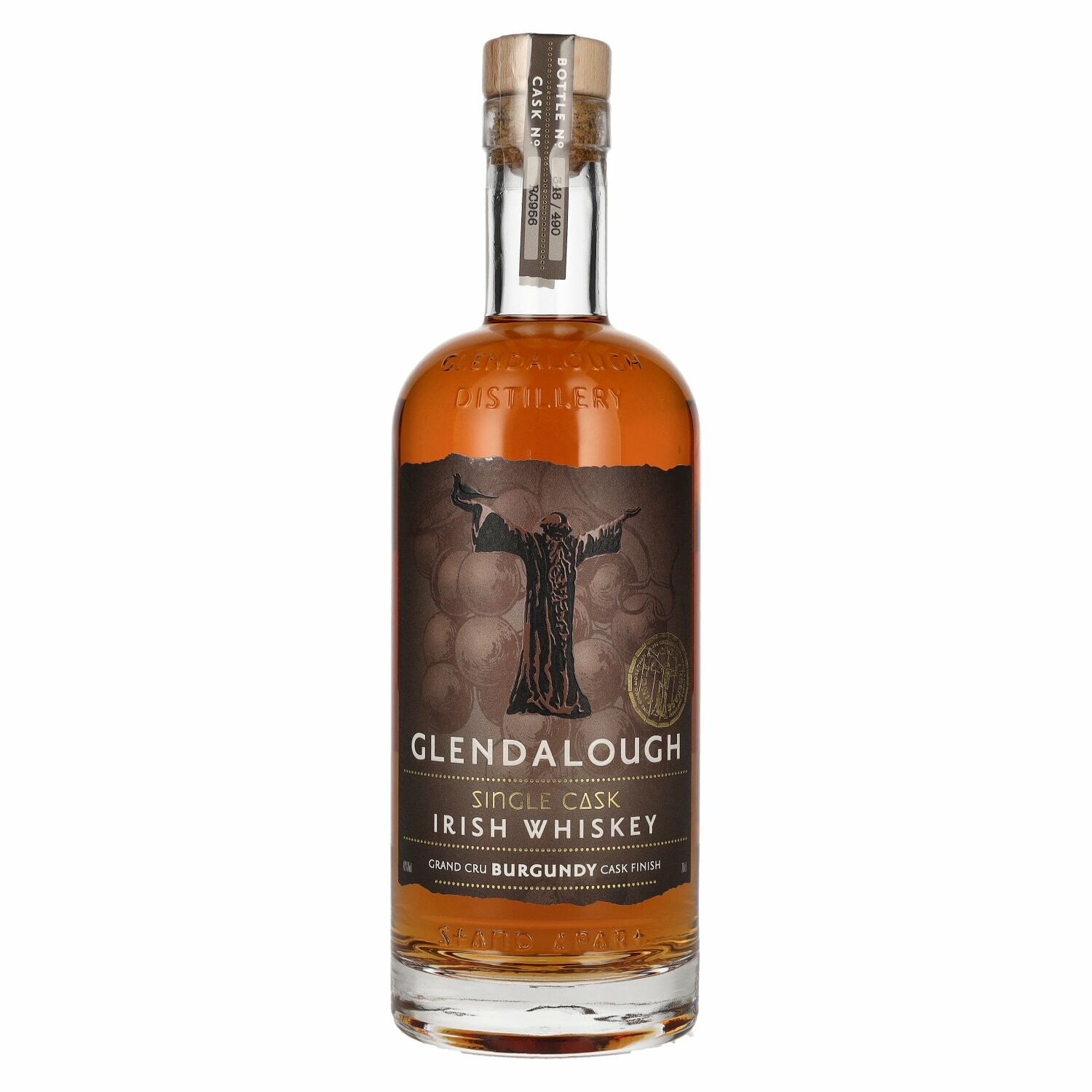 Glendalough SINGLE CASK Irish Whiskey Grand Cru BURGUNDY CASK FINISH 42% Vol. 0,7l