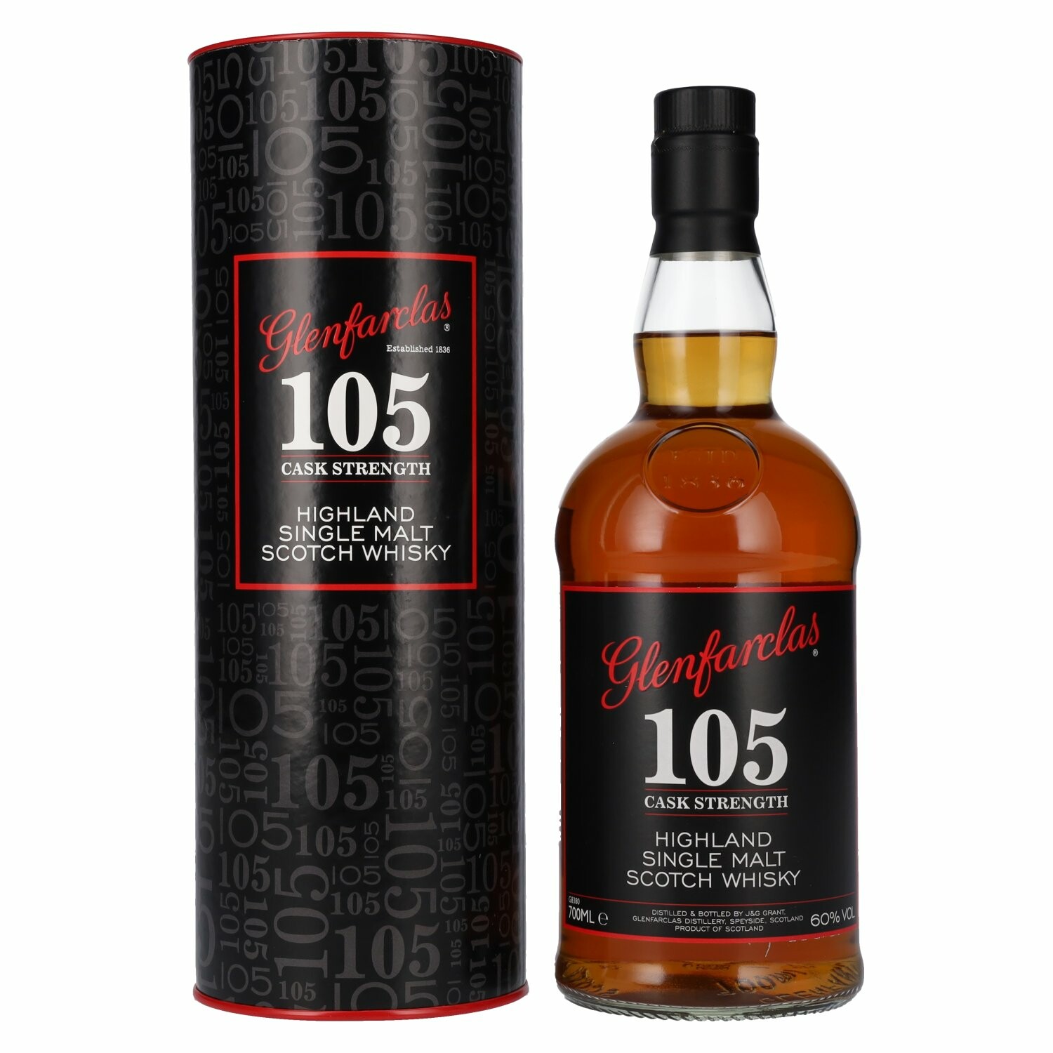 Glenfarclas 105 CASK STRENGTH Highland Single Malt 60% Vol. 0,7l in Giftbox