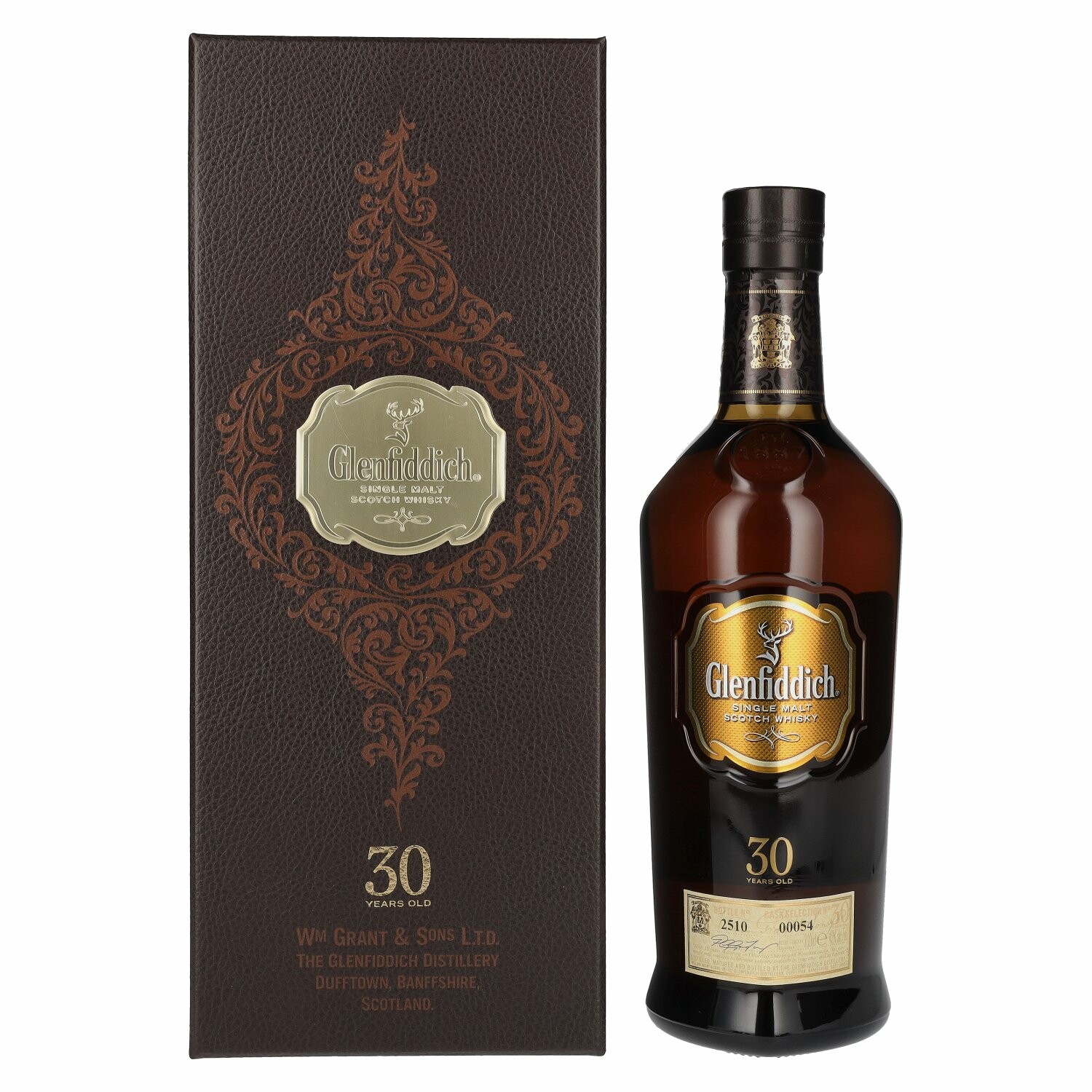 Glenfiddich 30 Years Old Single Malt Scotch Whisky 43% Vol. 0,7l in Giftbox