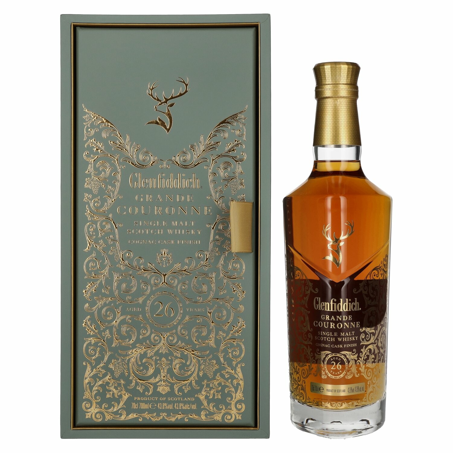 Glenfiddich 26 Years Old GRANDE COURONNE 43,8% Vol. 0,7l in Giftbox