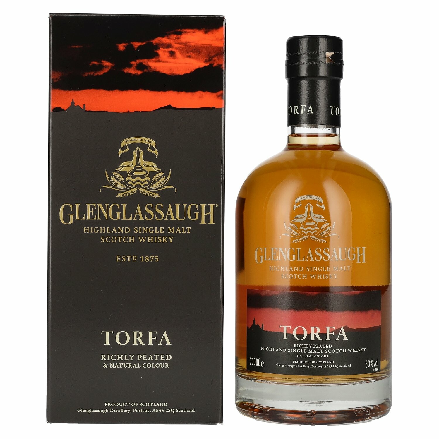 Glenglassaugh TORFA Highland Single Malt Scotch Whisky 50% Vol. 0,7l in Giftbox