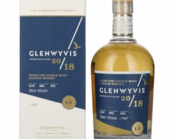 GlenWyvis Highland Single Malt Batch 02 Vintage 2018 46,5% Vol. 0,7l in Giftbox