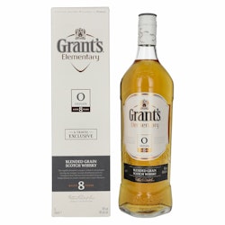 Grant's Elementary 8 Years Old OXYGEN Blended Grain Scotch Whisky 40% Vol. 1l in Giftbox