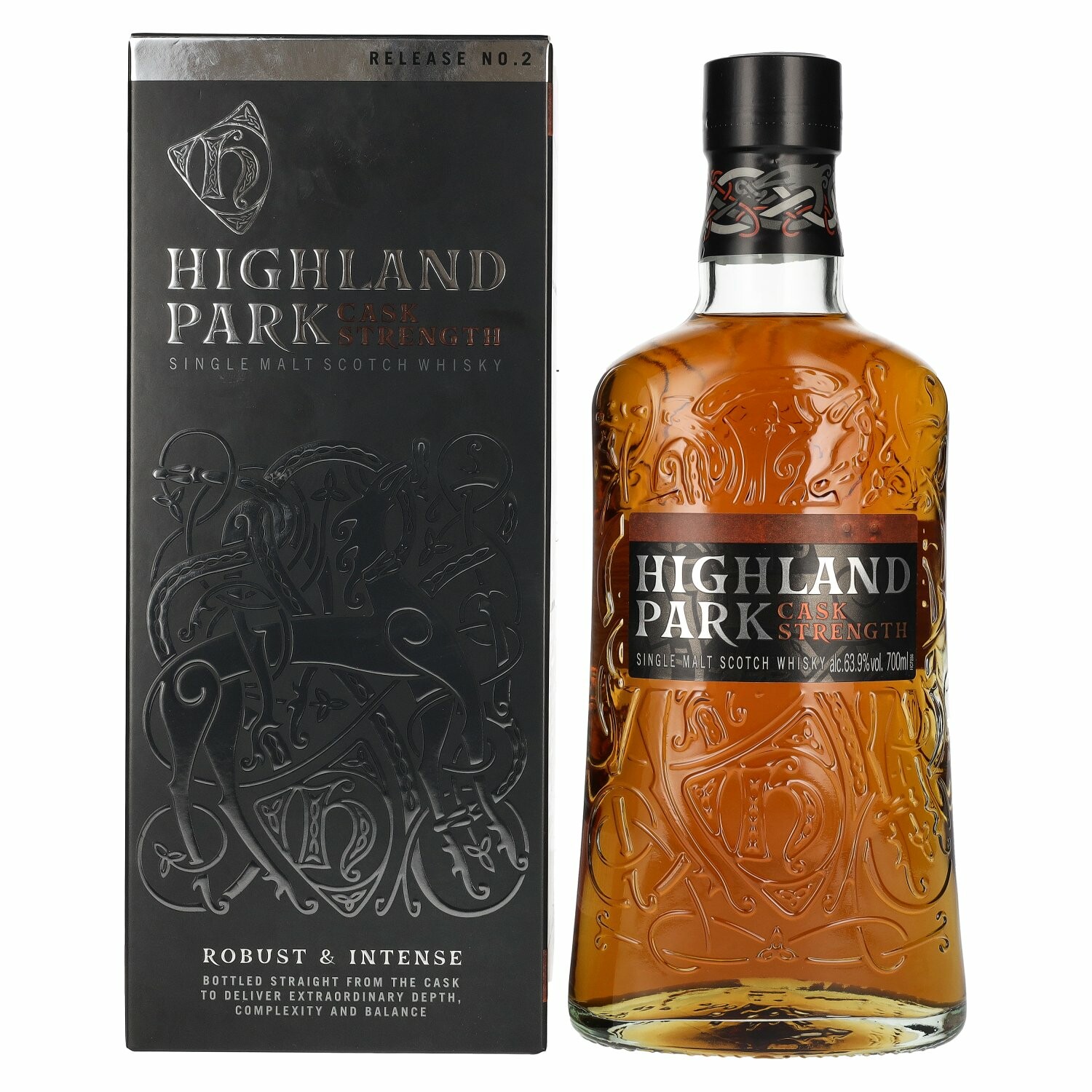 Highland Park CASK STRENGTH Release 2 63,9% Vol. 0,7l in Giftbox