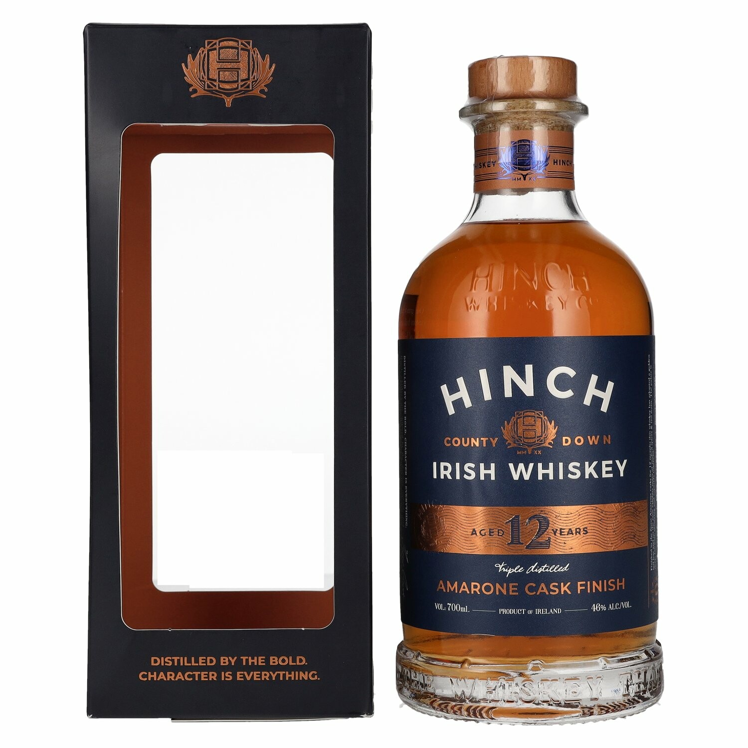 Hinch 12 Years Old Irish Whiskey Amarone Cask Finish 46% Vol. 0,7l in Giftbox
