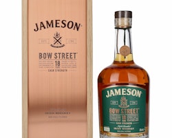 Jameson BOW STREET 18 Years Old Irish Whiskey CASK STRENGTH 55,1% Vol. 0,7l in Giftbox