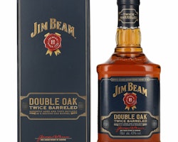 Jim Beam Double Oak Twice Barreled 43% Vol. 0,7l in Giftbox