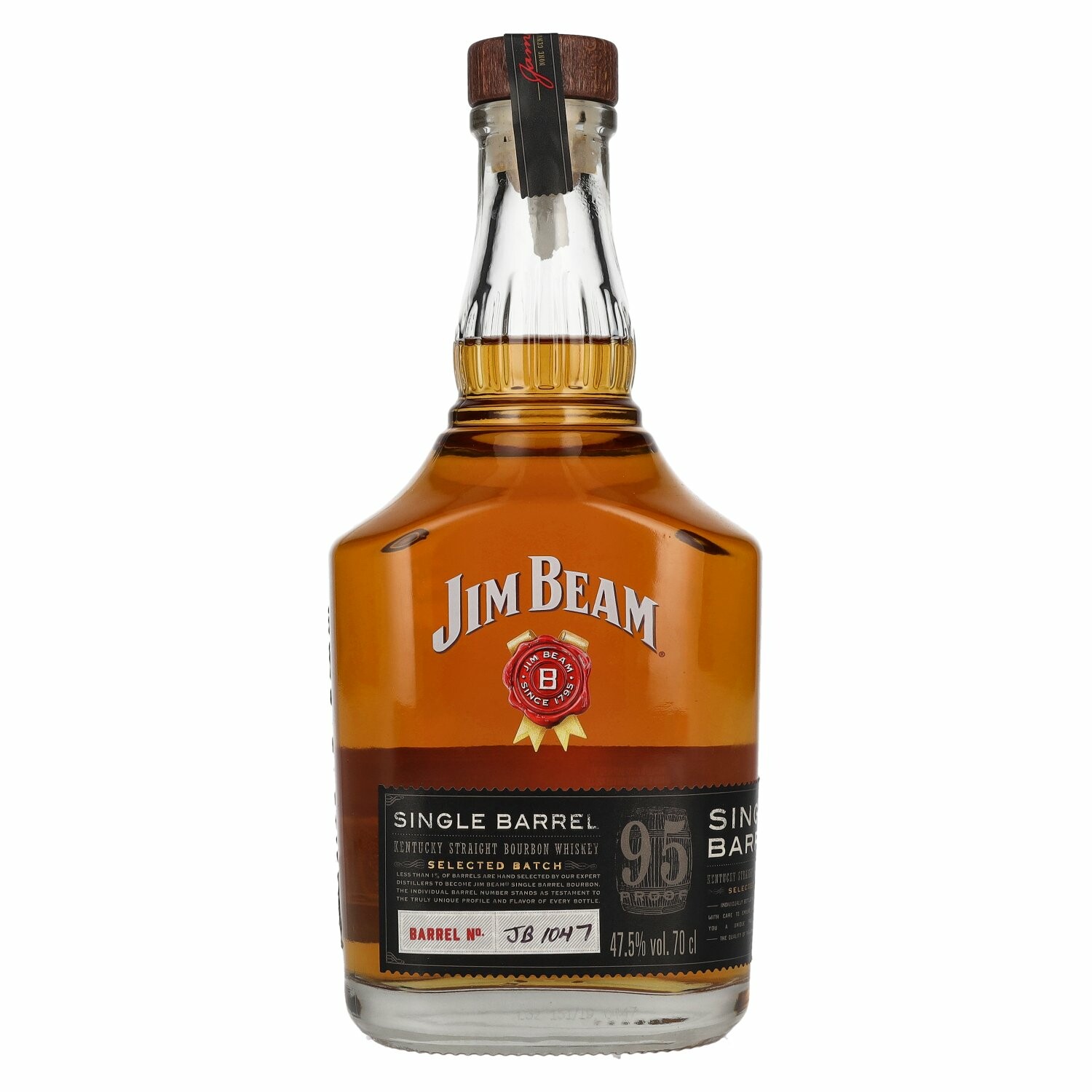 Jim Beam Single Barrel Kentucky Straight Bourbon 47,5% Vol. 0,7l