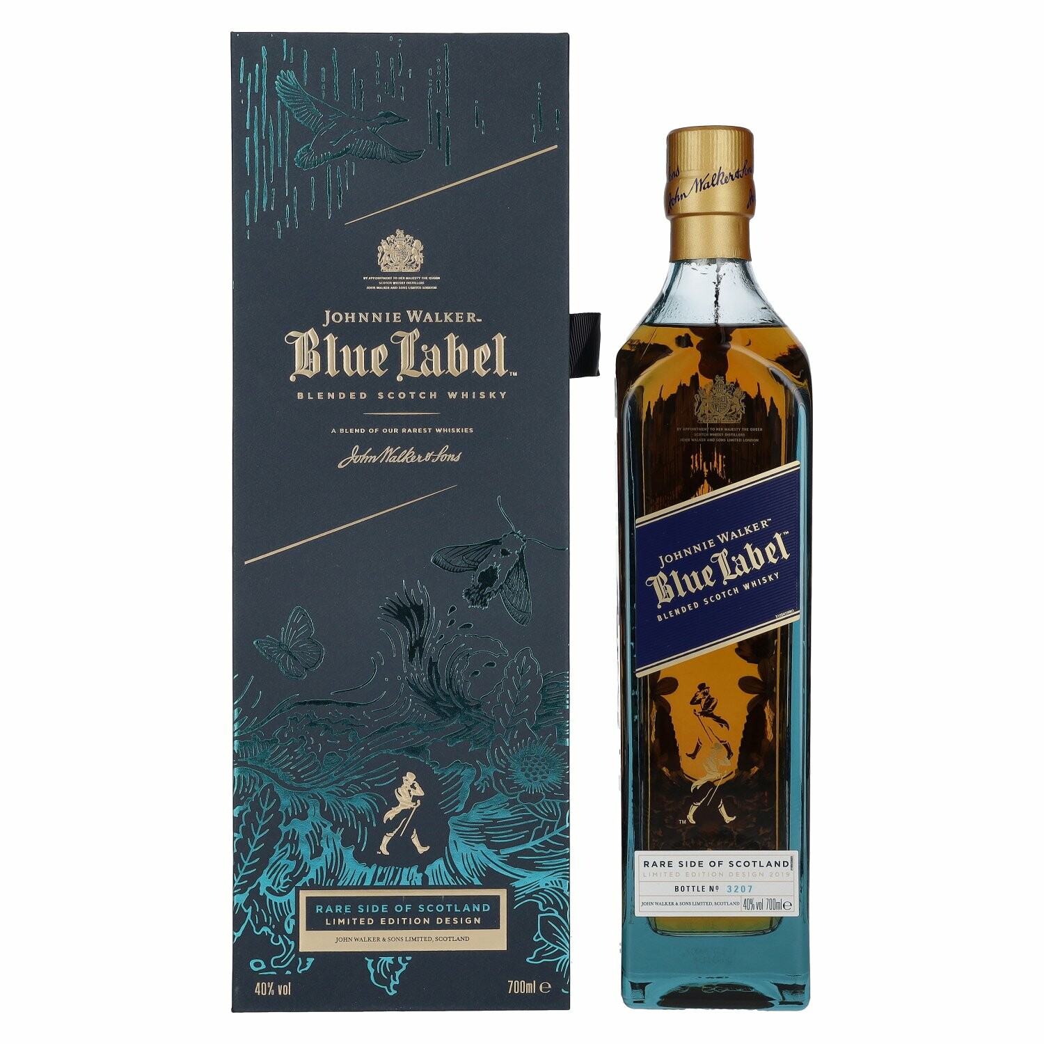 Johnnie Walker Blue Label Rare Side of Scotland Limited Edition 40% Vol. 0,7l in Giftbox