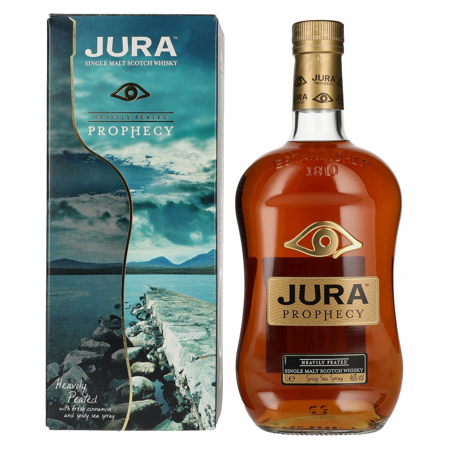 Jura PROPHECY Single Malt Scotch Whisky 46% Vol. 1l in Giftbox