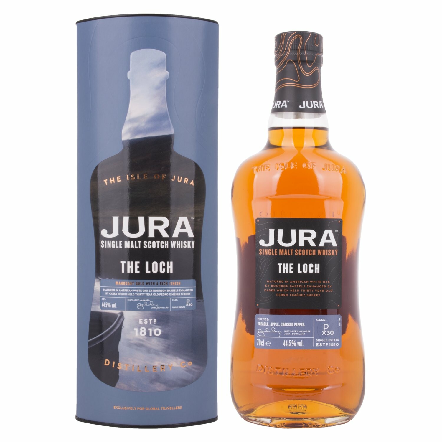 Jura THE LOCH Single Malt Scotch Whisky 44,5% Vol. 0,7l in Giftbox