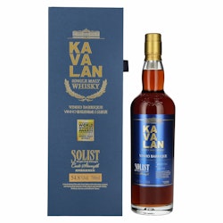 Kavalan SOLIST Vinho Barrique Cask 54,8% Vol. 0,7l in Giftbox