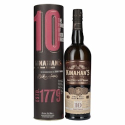 Kinahan's 10 Years Old Single Malt Irish Whiskey 46% Vol. 0,7l in Giftbox
