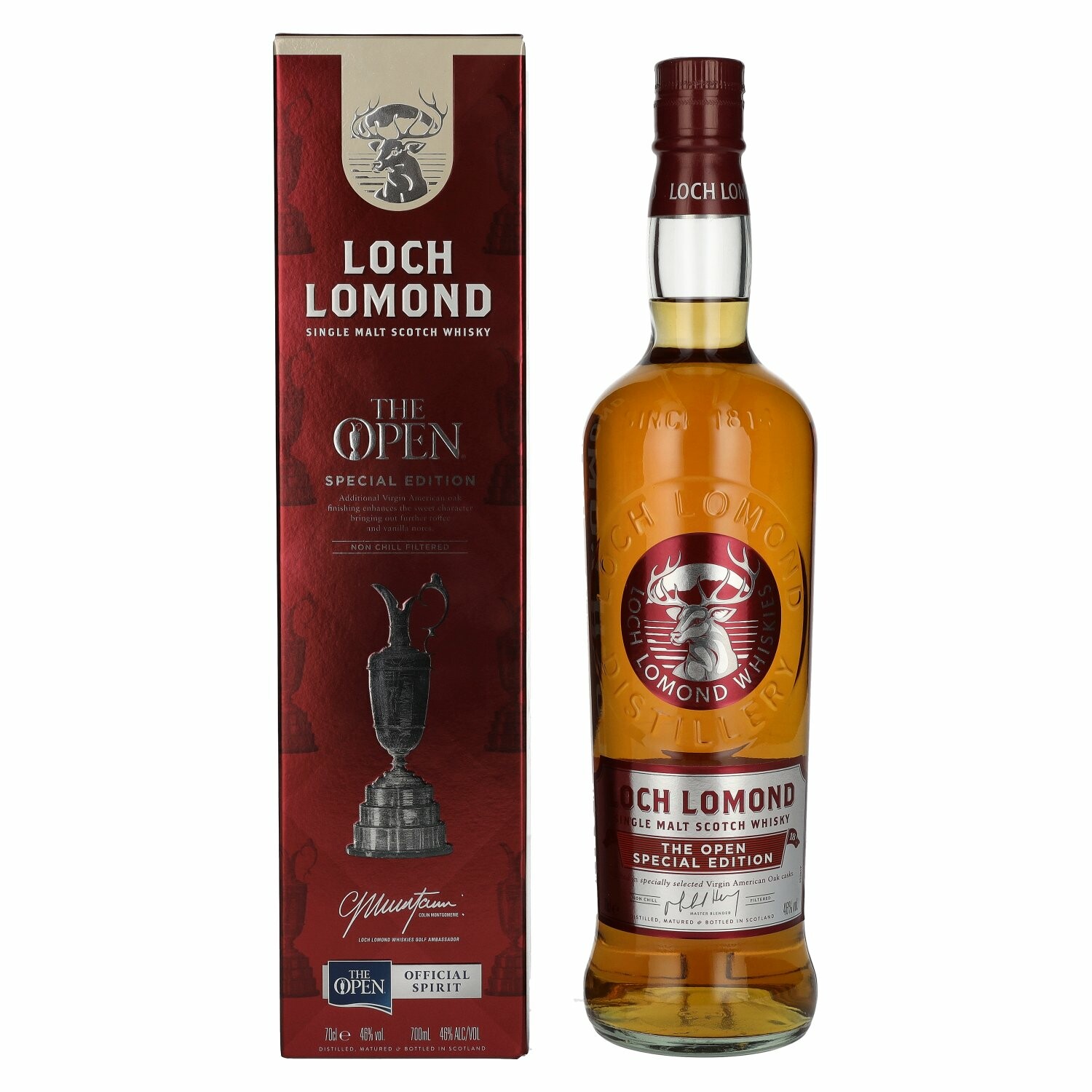 Loch Lomond THE OPEN Single Malt Special Edition 46% Vol. 0,7l in Giftbox