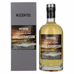 Mackmyra SKALLAGRIMSSON Rök Bourbon Peated Swedish Single Malt Whisky 52,2% Vol. 0,5l in Giftbox