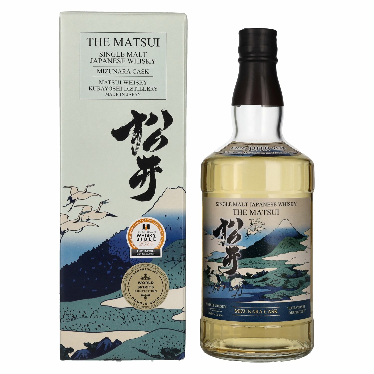 Matsui Whisky THE MATSUI Single Malt Japanese Whisky MIZUNARA CASK 48% Vol. 0,7l in Giftbox