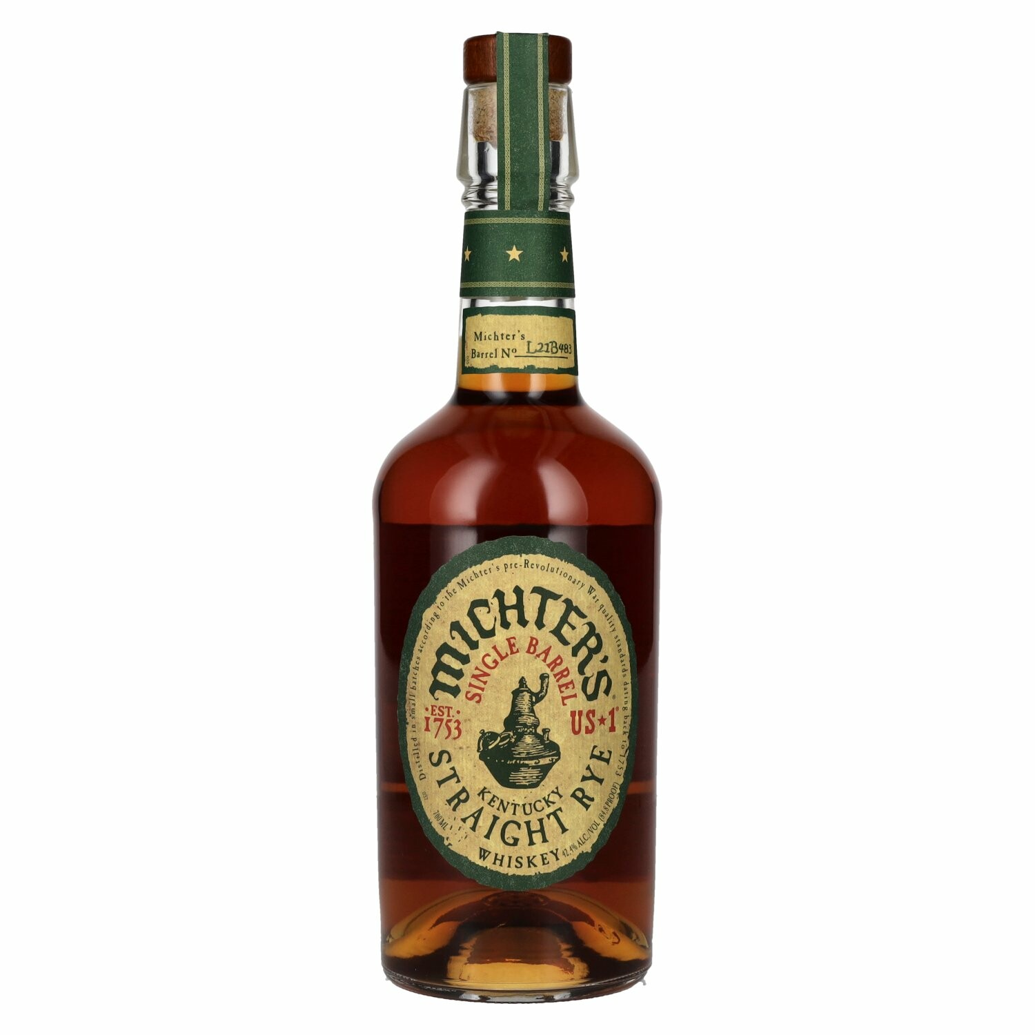 Michter's US*1 Kentucky Single Barrel Straight Rye Whiskey 42,4% Vol. 0,7l