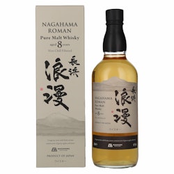 Nagahama Roman 8 Years Old Pure Malt Whisky 47% Vol. 0,7l in Giftbox