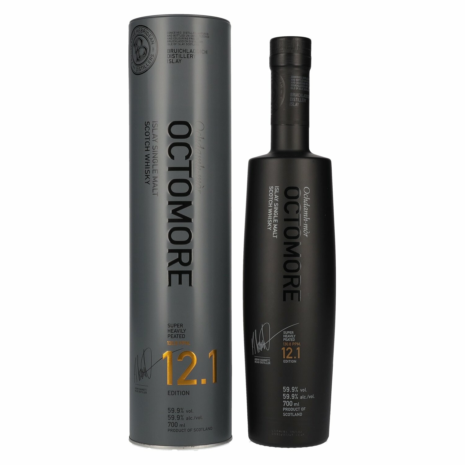 Octomore EDITION: 12.1 Super-Heavily Peated 2016 59,9% Vol. 0,7l in Tinbox