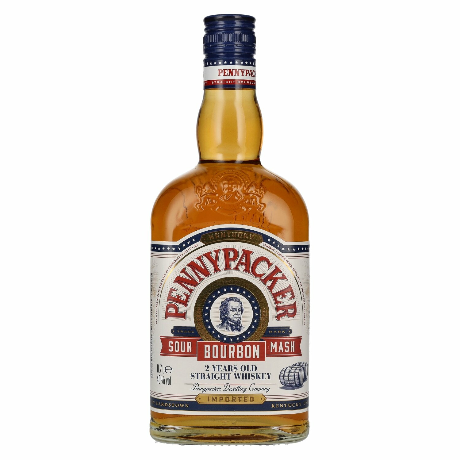 PennyPacker Kentucky Straight Bourbon Whiskey 40% Vol. 0,7l