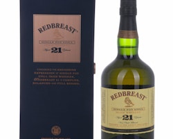 Redbreast 21 Years Old Single Pot Still Irish Whiskey 46% Vol. 0,7l in Giftbox