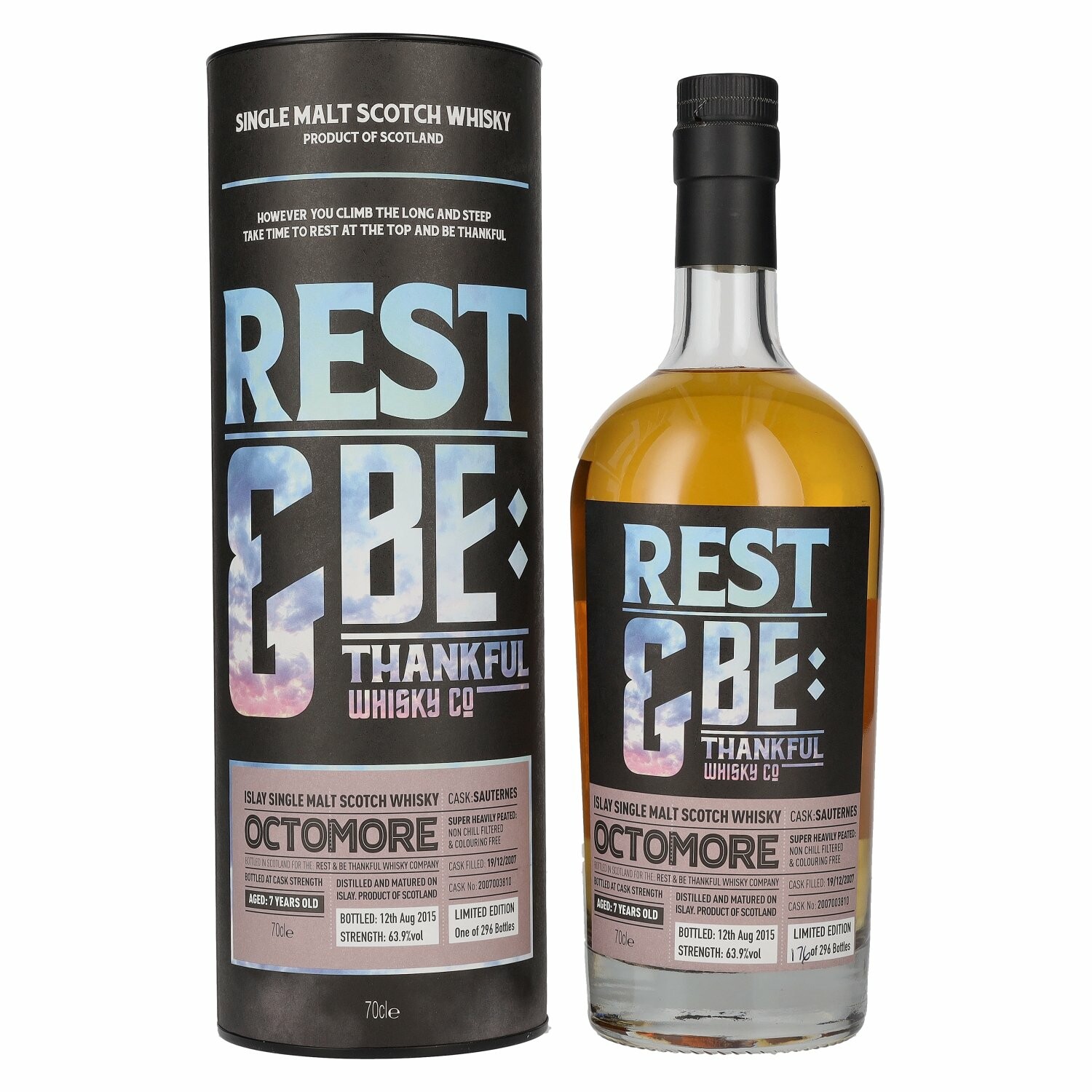 Rest & Be Thankful Octomore 7 Years Old Sauternes Cask Limited Edition 63,9% Vol. 0,7l in Giftbox