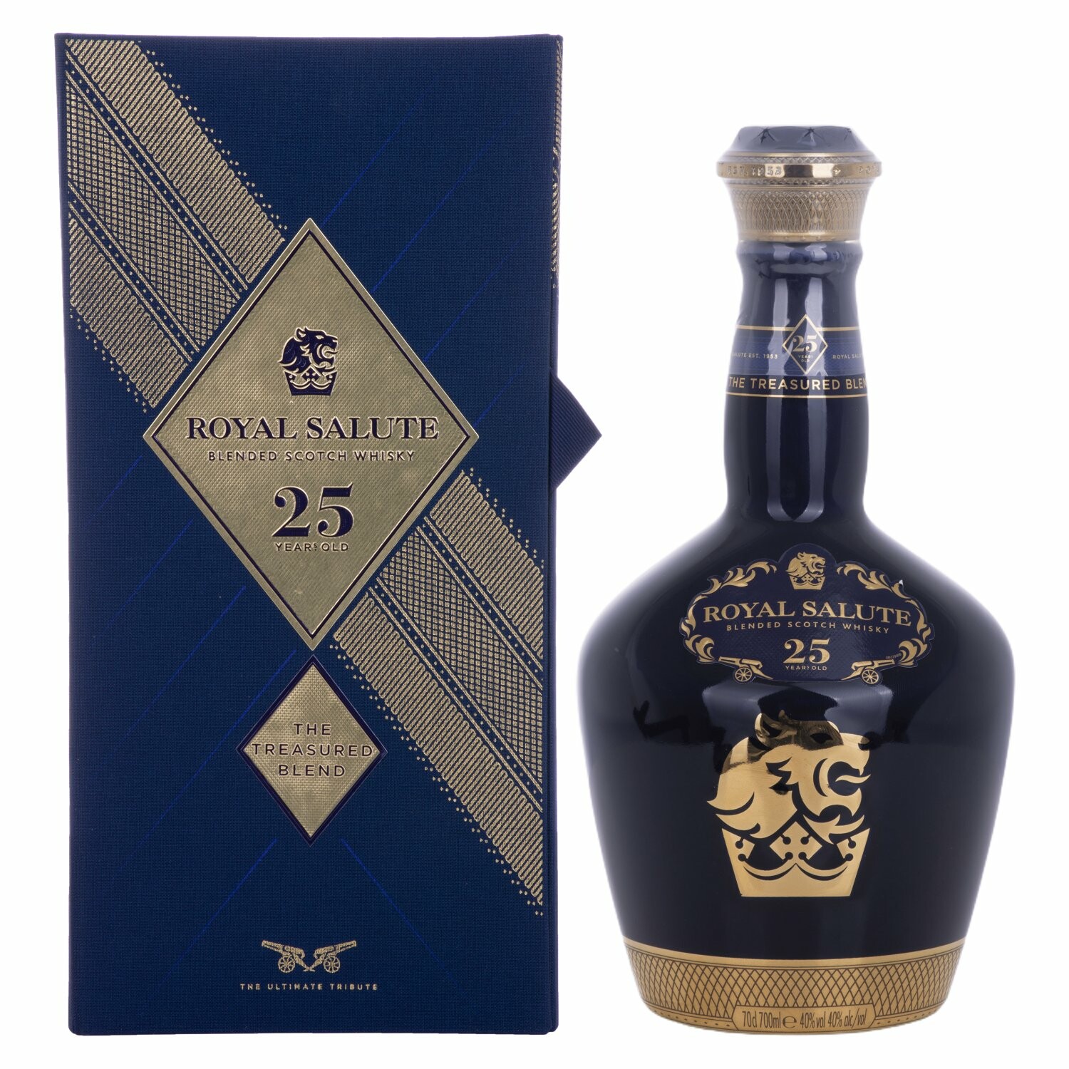 Royal Salute 25 Years Old THE TREASURE BLEND 40% Vol. 0,7l in Giftbox