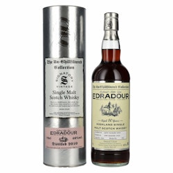 Signatory Vintage Edradour 10 Years Old The Un-Chillfiltered 2010 46% Vol. 0,7l in Tinbox