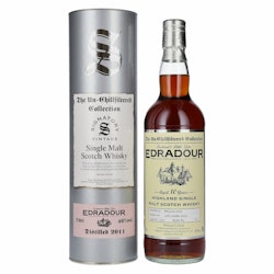 Signatory Vintage Edradour 10 Years Old The Un-Chillfiltered 2011 46% Vol. 0,7l in Tinbox