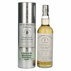 Signatory Vintage GLENLOSSIE 13 Years Old The Un-Chillfiltered 2007 46% Vol. 0,7l in Tinbox