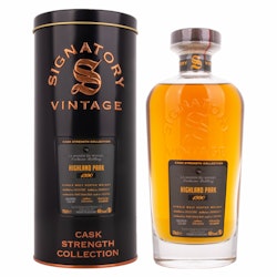 Signatory Vintage HIGHLAND PARK 26 Years Old Cask Strength 1990 45% Vol. 0,7l in Tinbox