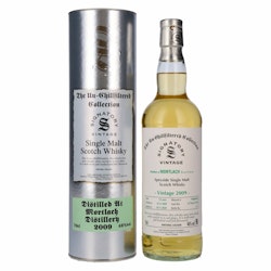 Signatory Vintage MORTLACH 10 Years Old The Un-Chillfiltered 2009 46% Vol. 0,7l in Tinbox
