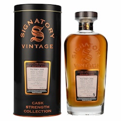 Signatory Vintage PULTENEY 12 Years Old Cask Strength 2008 55,8% Vol. 0,7l in Tinbox